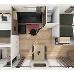 Camping Mobil-home Confortable Avec 2 Et Cuisine équipée - Api-1-52-481 *