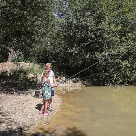 캠프장 Mobil-home Confortable Avec 2 Et Cuisine Equipee - Api-1-52-481